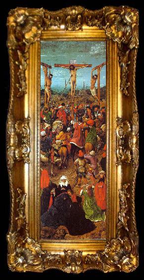 framed  Jan Van Eyck The Crucifixion  6, ta009-2